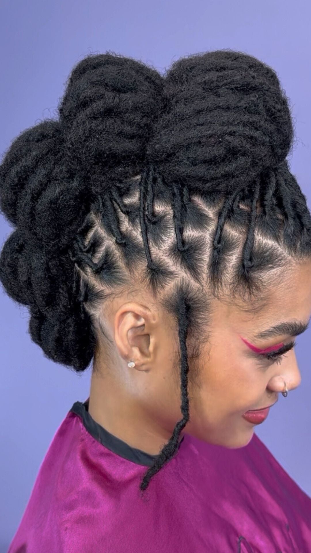 Video: How to do Loc Mohawk