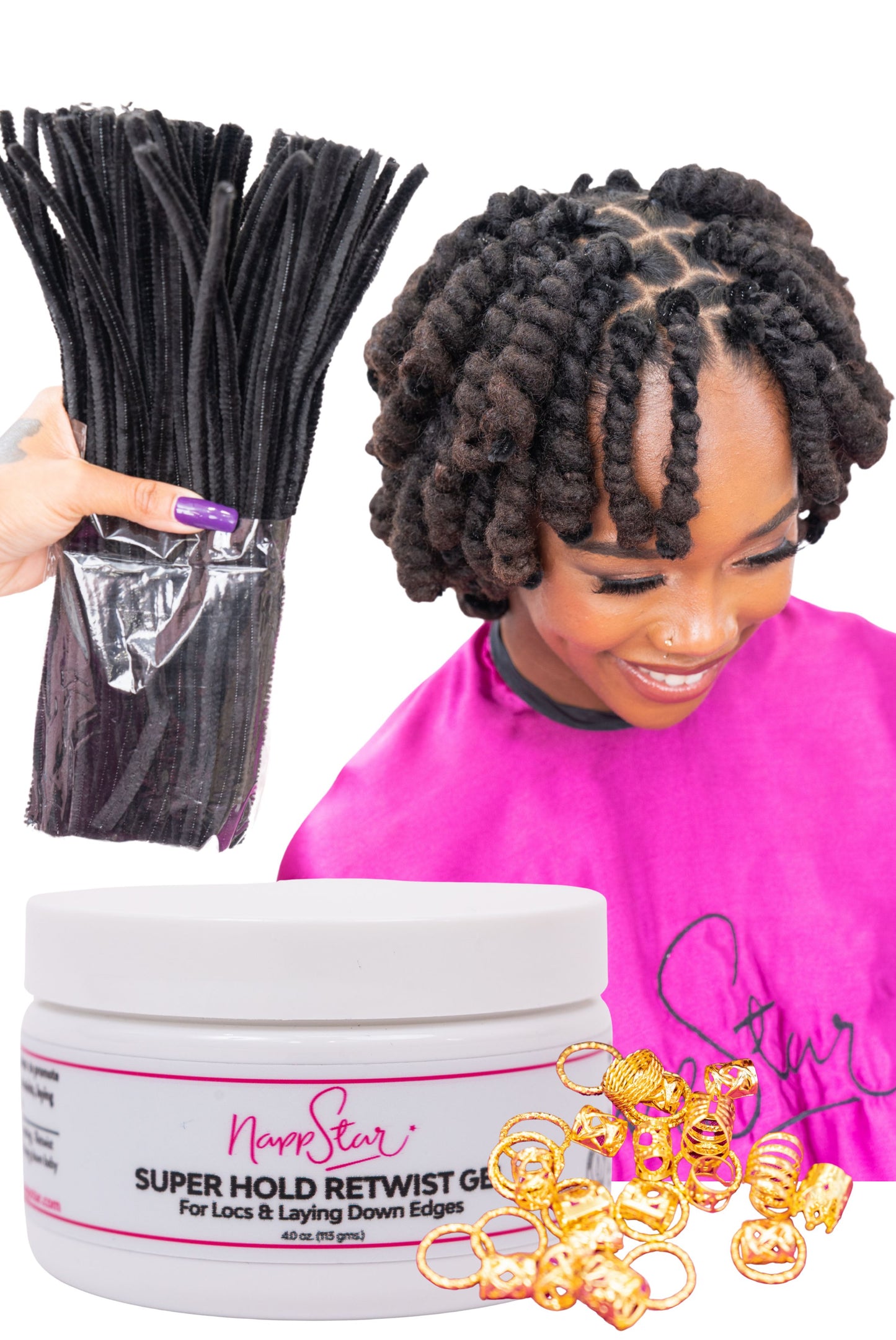 Pipe Cleaner Curl Kit