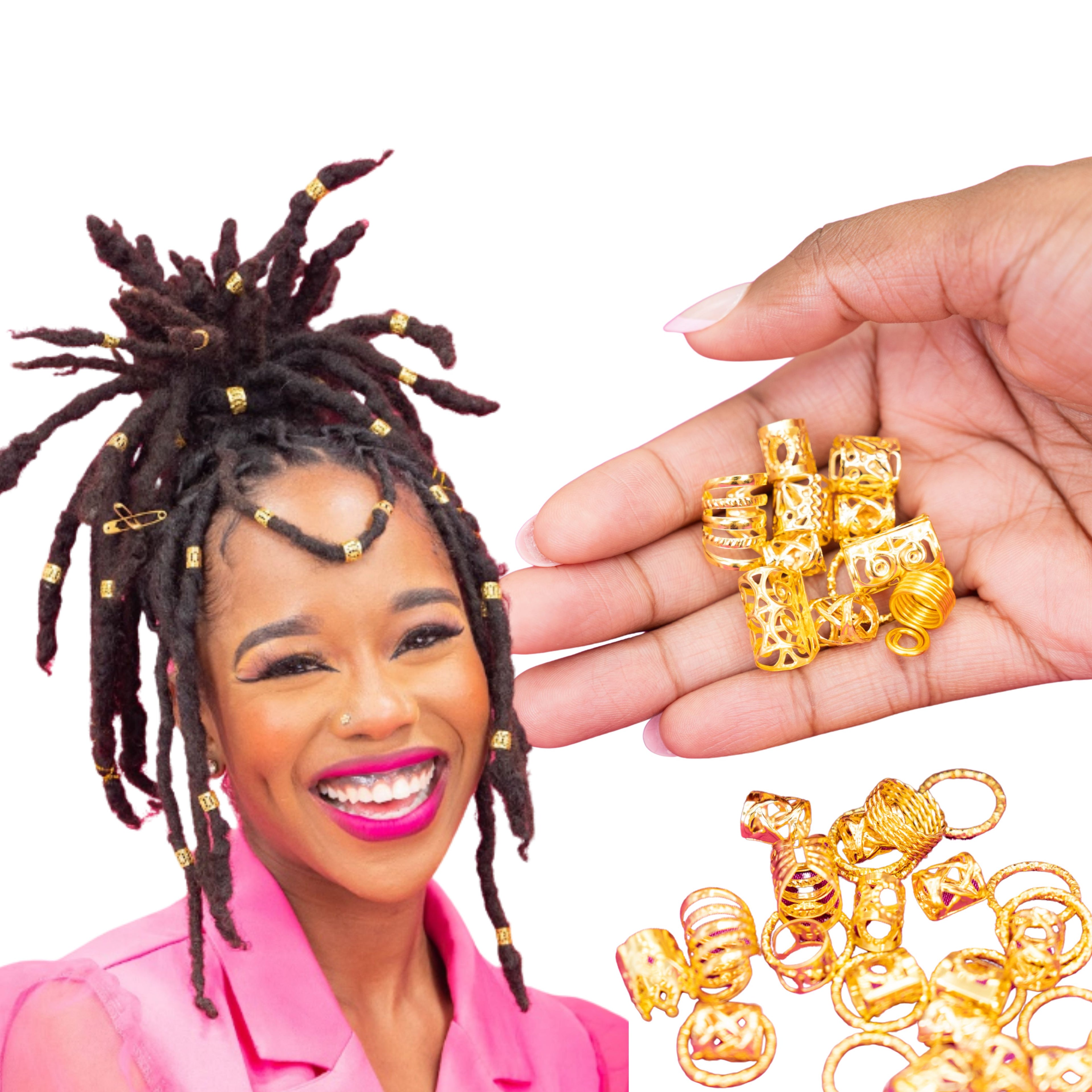 Gold Hair Jewelry