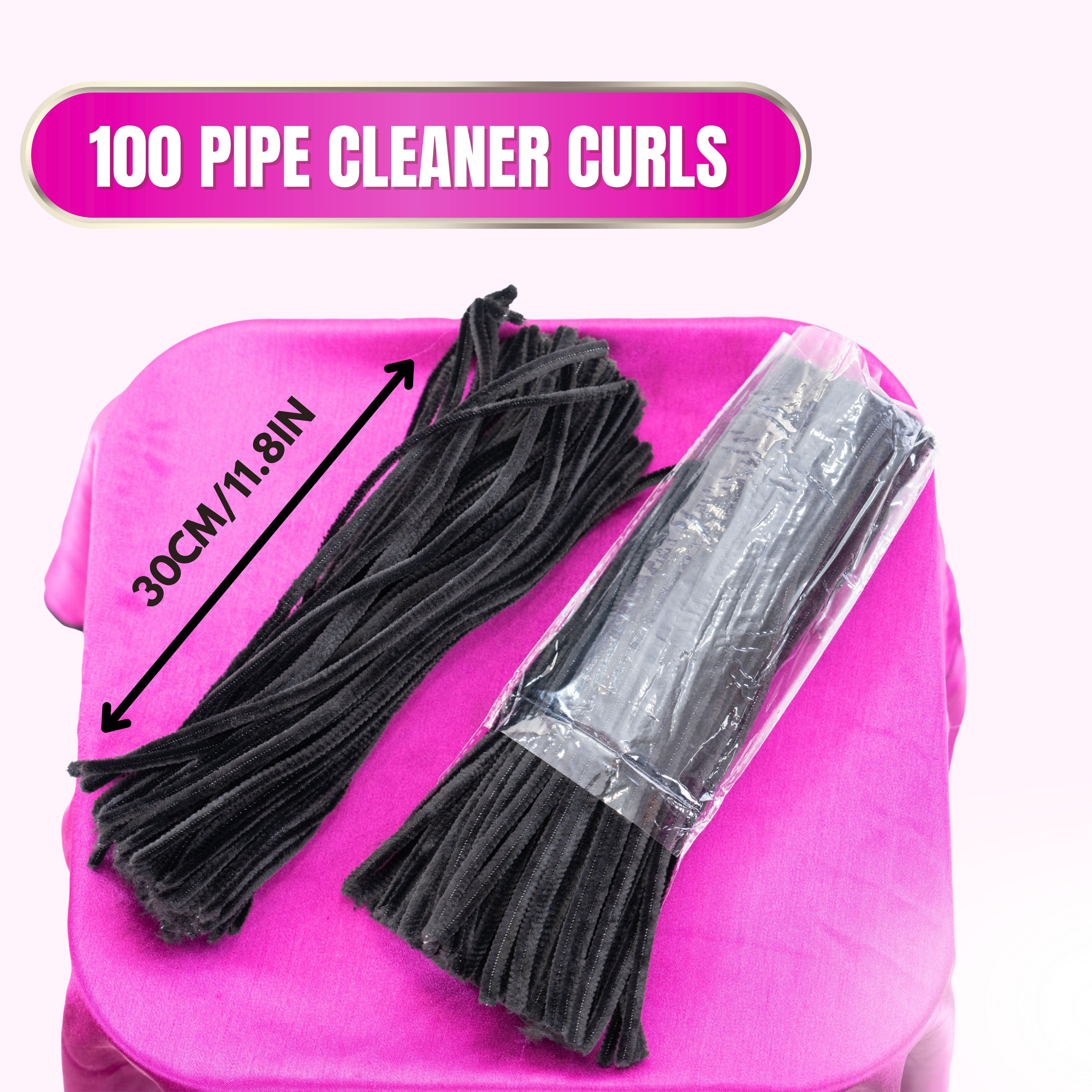 Pipe Cleaner Loc Curls