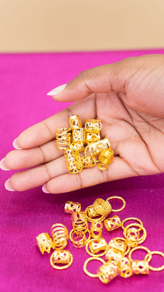 Gold Hair Jewelry