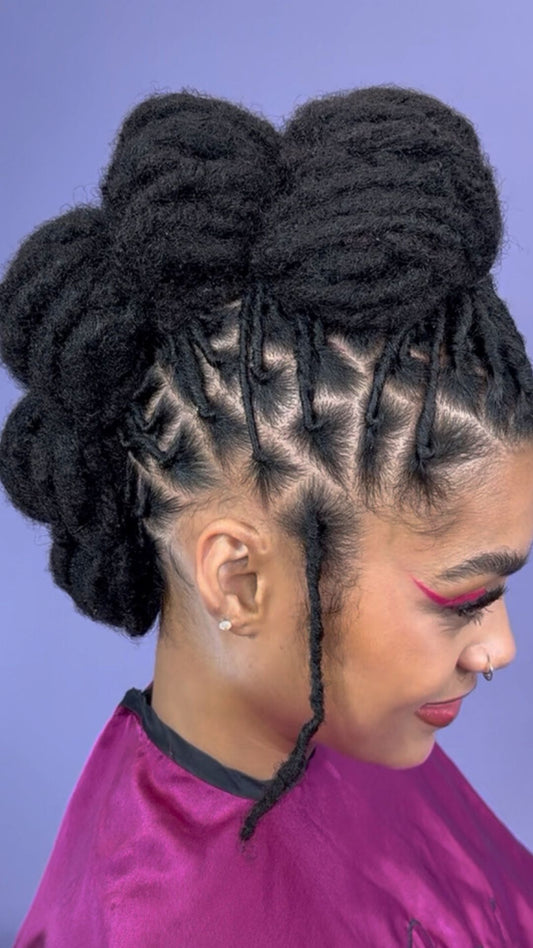 Video: How to do Loc Mohawk