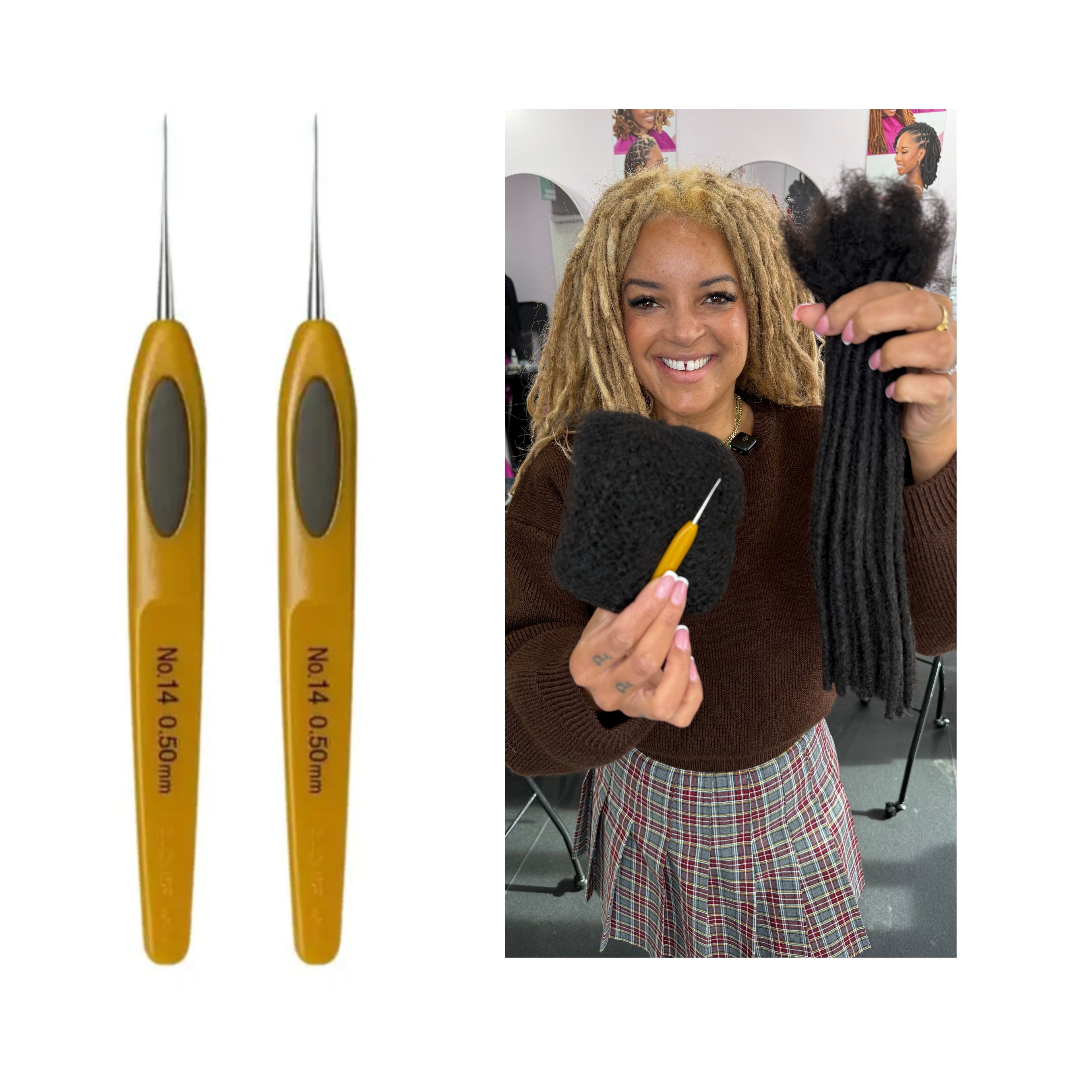 Yellow Crochet Hooks