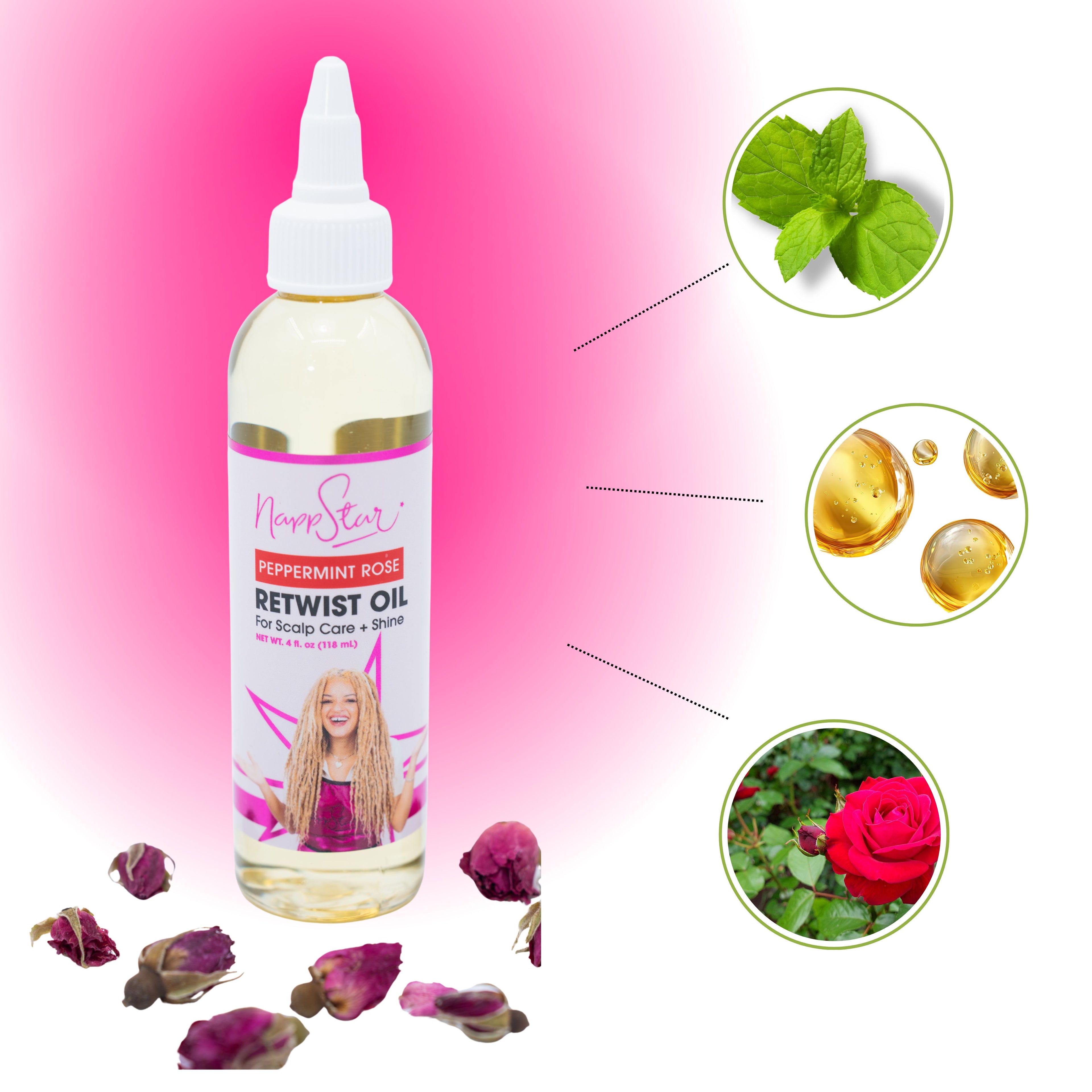 Peppermint Rose Retwist Oil