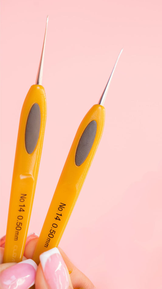 Yellow Crochet Hooks
