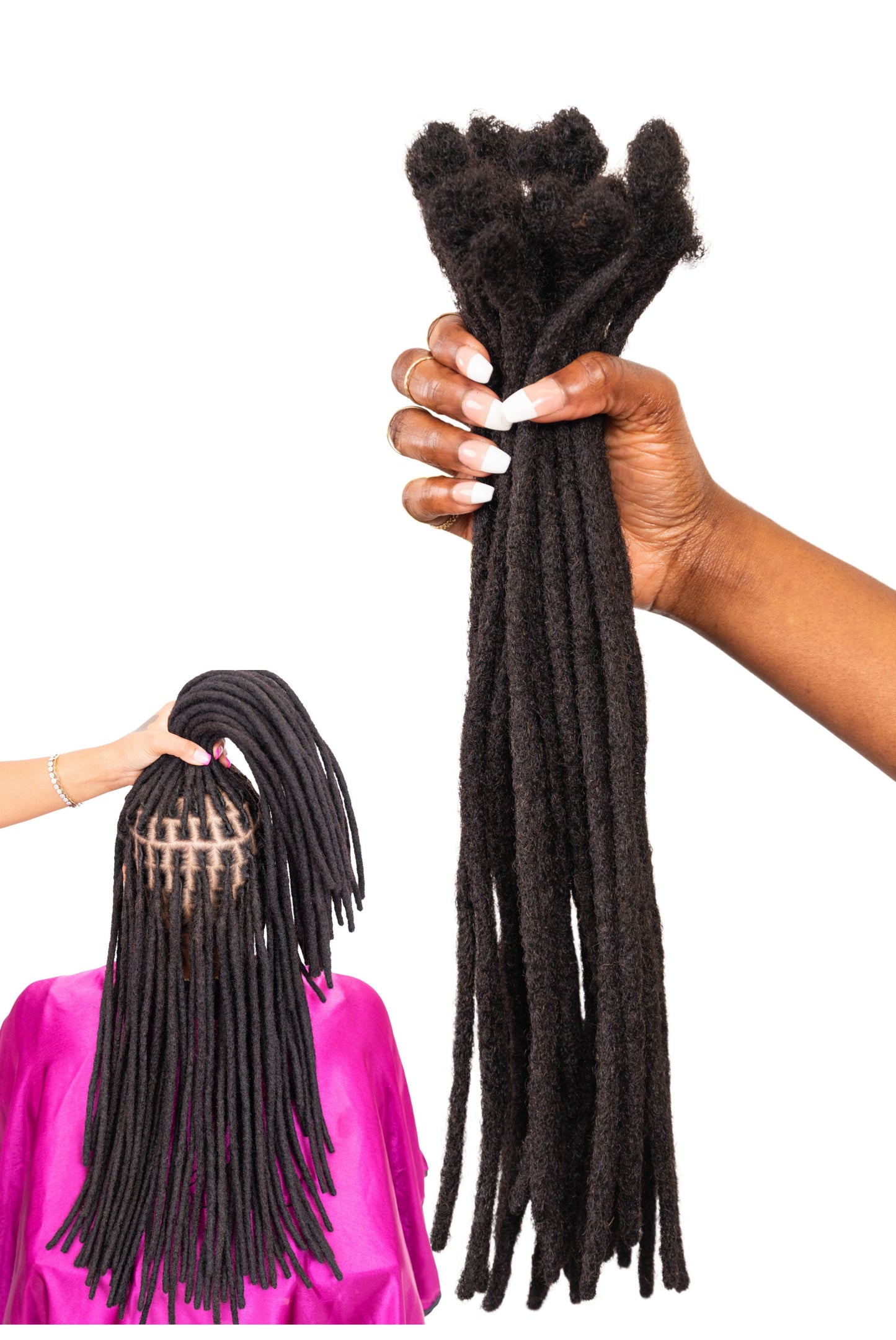 Loc Extensions - Black Natural - Color #1B