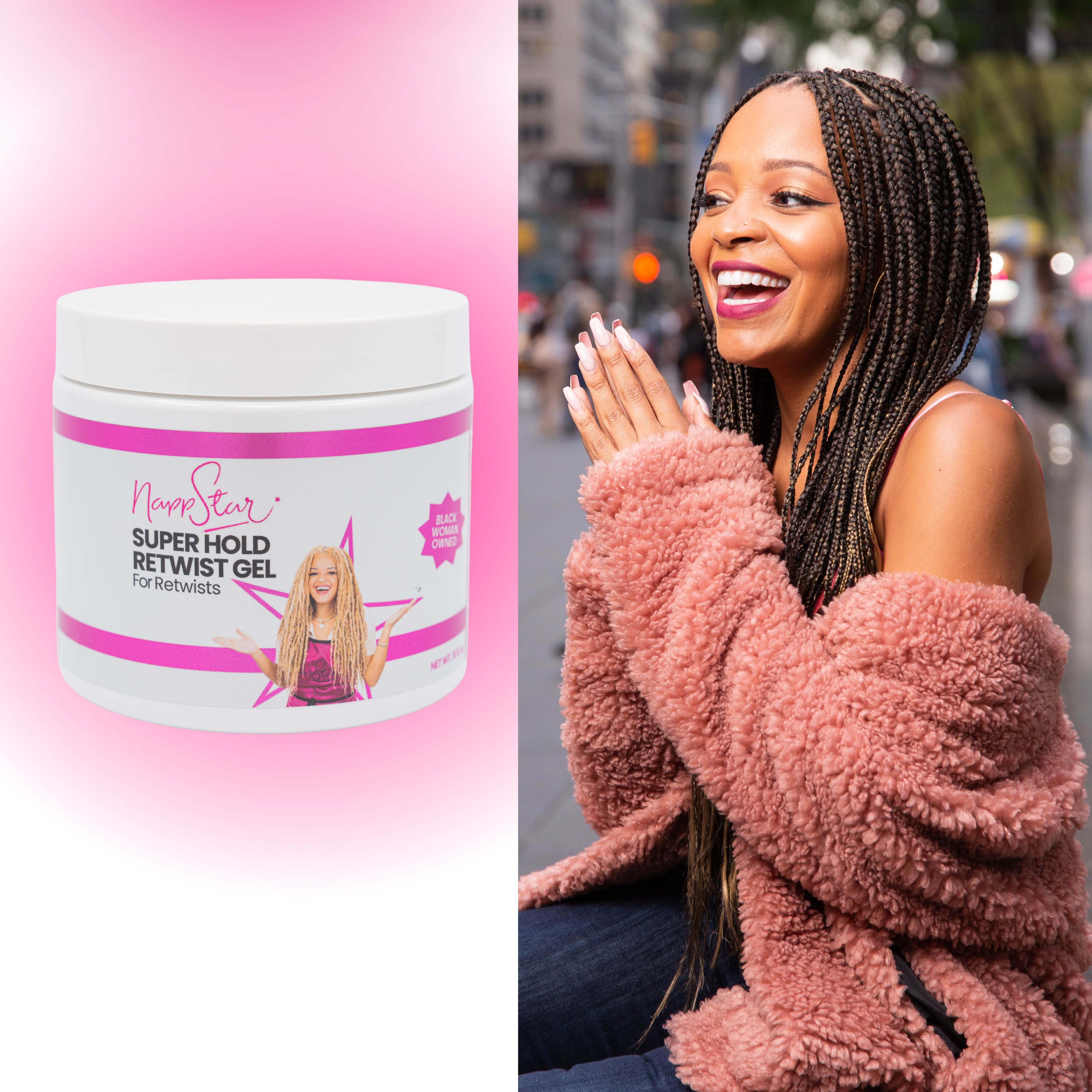 Super Hold Retwist Gel for Locs & Braids