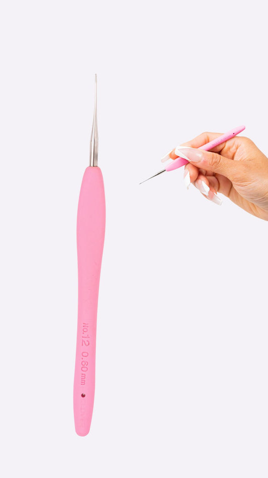 Pink Crochet Hooks