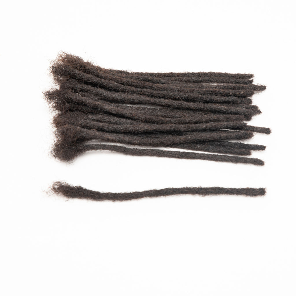 Dreadlock Extensions - Black Natural - Color #1B